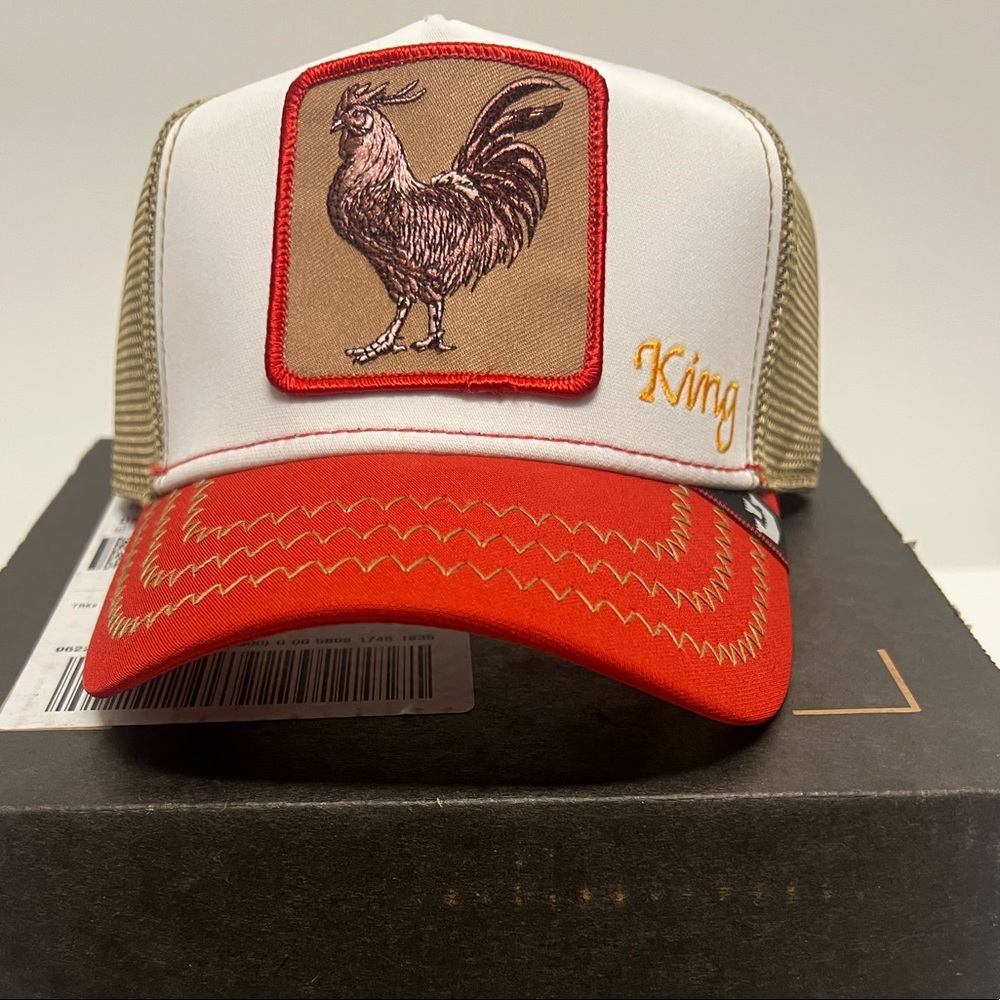 Goorin Bros Trucker Hat “The Chicken King” 👑 🐓